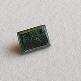 Blue Baguette Diamond, Rare 3.3x2.3mm MELEE Baguette Cut Rectangle Diamond Piece