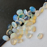 3x4mm Huge Ethiopian Opal, Oval Faceted Opal, Fancy Cut Stone For Ring, 0.30CTW