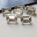 3x5mm Lab Grown Diamond Emerald Cut Loose Stone Eye Clean Gem for Jewelry - LGE3