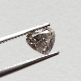 5mm Lab Grown Diamond Heart Cut Loose Stone Eye Clean Gem for Jewelry - LGHD