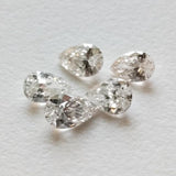 2x4mm Lab Grown Diamond Pear Cut Loose Stone Eye Clean Gem for Jewelry - LGPD2