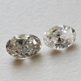 6x8mm Lab Grown Diamond Oval Cut Loose Stone Eye Clean Gem for Jewelry - LGOD3