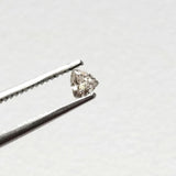 3mm Lab Grown Diamond Trillion Cut Loose Stone Eye Clean Gem for Jewelry - LGTD