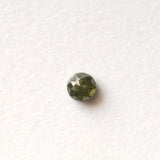 Rare Green Rose Cut Diamond Cabochon Loose Conflict Free Diamond-PAD28