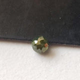 Rare Green Rose Cut Diamond Cabochon Loose Conflict Free Diamond-PAD28