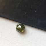 Rare Green Rose Cut Diamond Cabochon Loose Conflict Free Diamond-PAD28
