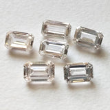 5x7mm Lab Grown Diamond Emerald Cut Loose Stone Eye Clean Gem for Jewelry - LGE2
