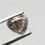 5mm Lab Grown Diamond Heart Cut Loose Stone Eye Clean Gem for Jewelry - LGHD
