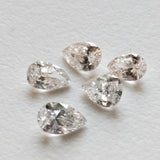 2x4mm Lab Grown Diamond Pear Cut Loose Stone Eye Clean Gem for Jewelry - LGPD2