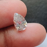 10x6.4mm Lab Grown Diamond Pear Cut Loose Stone Eye Clean Gem for Jewelry-LGPD4