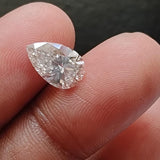 10x6.4mm Lab Grown Diamond Pear Cut Loose Stone Eye Clean Gem for Jewelry-LGPD4