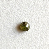 Rare Green Rose Cut Diamond Cabochon Loose Conflict Free Diamond for Ring