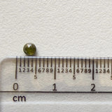 Rare Green Rose Cut Diamond Cabochon Loose Conflict Free Diamond for Ring