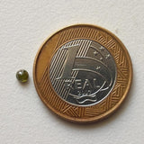 Rare Green Rose Cut Diamond Cabochon Loose Conflict Free Diamond for Ring