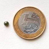 Rare Green Rose Cut Diamond Cabochon Loose Conflict Free Diamond-PAD28