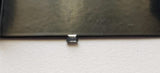 3.5x2.5mm Salt Pepper Emerald Cut Diamond, Conflict Free Loose Diamond Ring