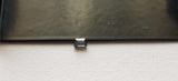 3.6x2.5mm Salt Pepper Emerald Cut Diamond Conflict Free Loose Diamond Ring