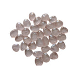 Natural Morganite Rose Cut, 5 Pcs Pink Faceted Flat Back Gemstone For Jewelry