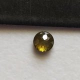 Rare Green Rose Cut Diamond Cabochon Loose Conflict Free Diamond for Ring
