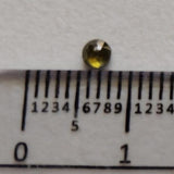 Rare Green Rose Cut Diamond Cabochon Loose Conflict Free Diamond for Ring