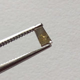 Salt And Pepper Tapered Baguette 4.2x2.4x2.1mm, Fancy Tapered Baguette Cut Ring