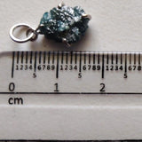 Blue Diamond Pendant Natural Diamond Necklace Charm Conflict Free Fine Jewelry