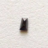 Black Tapered Baguette Diamond Fancy Cut Loose Diamond for Ring Jewelry Making