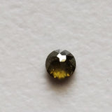 Rare Green Rose Cut Diamond Cabochon Loose Conflict Free Diamond for Ring