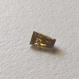 Salt And Pepper Tapered Baguette 4.2x2.4x2.1mm, Fancy Tapered Baguette Cut Ring