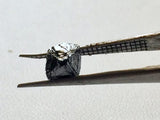 Black Rough Diamond Crystal, Natural Raw Rough Uncut Loose Diamond Octahedron