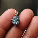 Blue Diamond Pendant Natural Diamond Necklace Charm Conflict Free Fine Jewelry