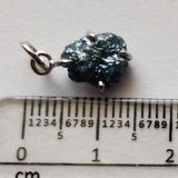 Blue Diamond Pendant Natural Diamond Necklace Charm Conflict Free Fine Jewelry