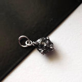 Black Diamond Pendant Natural Diamond Necklace Charm Conflict Free Fine Jewelry