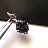Black Diamond Pendant Natural Diamond Necklace Charm Conflict Free Fine Jewelry