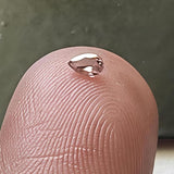 3.1x2mm Pink Champagne Pear Cut Diamond Natural Loose Conflict Free Gemstone