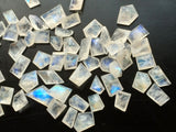 5 Pieces Rainbow Moonstone Loose Gemstones, Mixed Fancy Shapes, 8mm-15mm-PSG385