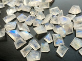 5 Pieces Rainbow Moonstone Loose Gemstones, Mixed Fancy Shapes, 8mm-15mm-PSG385