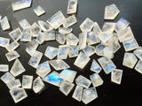 5 Pieces Rainbow Moonstone Loose Gemstones, Mixed Fancy Shapes, 8mm-15mm-PSG385