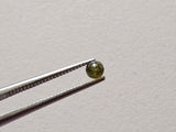 Rare Green Rose Cut Diamond Cabochon Loose Conflict Free Diamond for Ring
