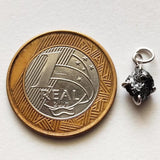 Black Diamond Pendant Natural Diamond Necklace Charm Conflict Free Fine Jewelry