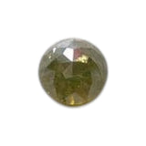Rare Green Rose Cut Cabochon Loose Conflict Free Diamond for Ring Jewelry -PAD59