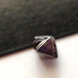 9mm Dark Brown Diamond Crystal, Loose Diamond Octahedron For Jewelry, Huge