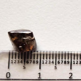 9.5mm Brown Diamond Crystal, Loose Diamond Octahedron For Jewelry, Huge