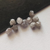 3.5-3.8mm Pink Rough Diamond, Natural Pink Uncut Loose Diamonds for Ring