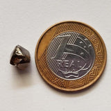 9.5mm Brown Diamond Crystal, Loose Diamond Octahedron For Jewelry, Huge