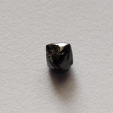 Black Rough Diamond Crystal, Natural Raw Rough Uncut Loose Diamond Octahedron
