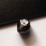 Black Rough Diamond Crystal, Natural Raw Rough Uncut Loose Diamond Octahedron