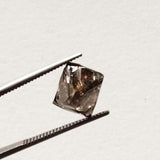 9mm Brown Loose Huge Crystal Diamond Octahedron For Jewelry - PPKJ254