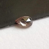3.2x2mm, 0.06 Cts Rare Sparkling Clear Light Pink Pear Cut Faceted Loose Diamond