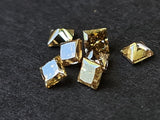 Melee Champagne Brown 2mm Princess Cut Faceted Diamond For Jewelry (1Pc To 2Pc)